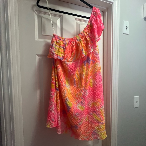 Lilly Pulitzer Multicolor Ruffle Dress - Picture 2 of 3